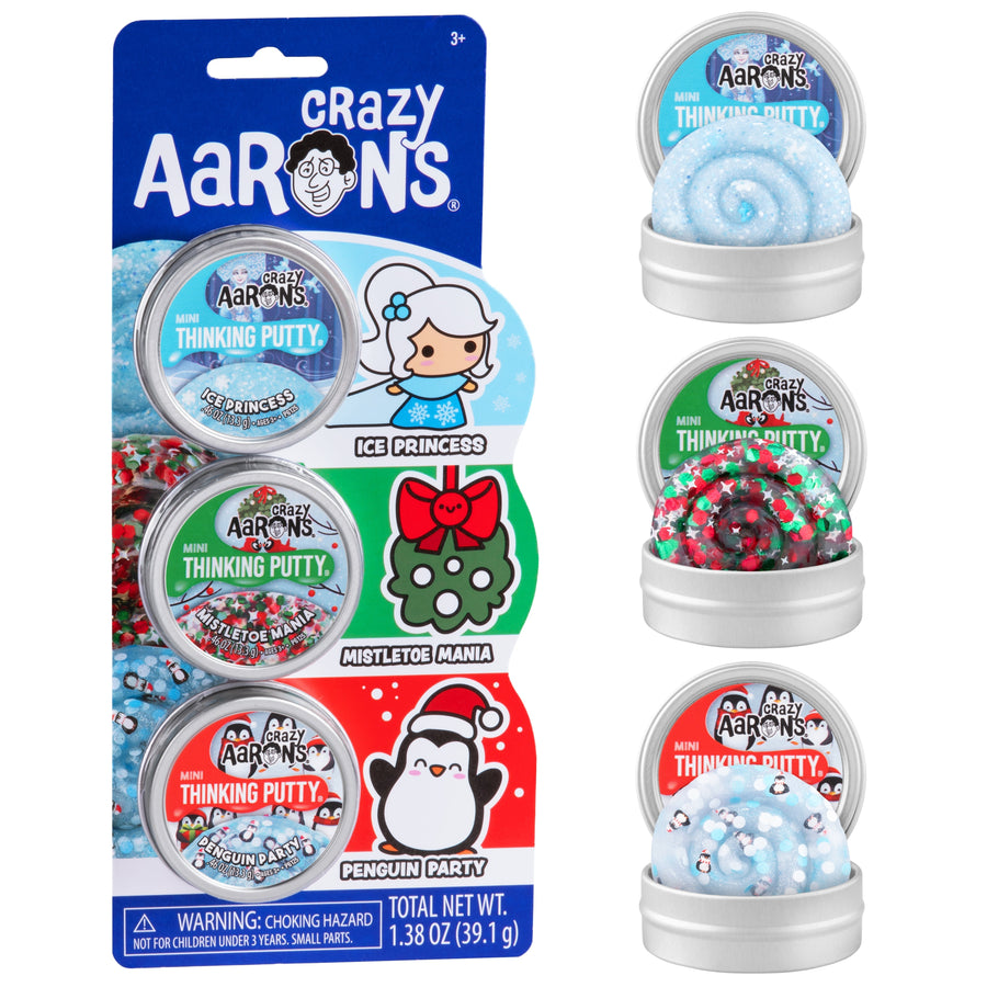 Christmas 2" Fidget Three Pack B4
